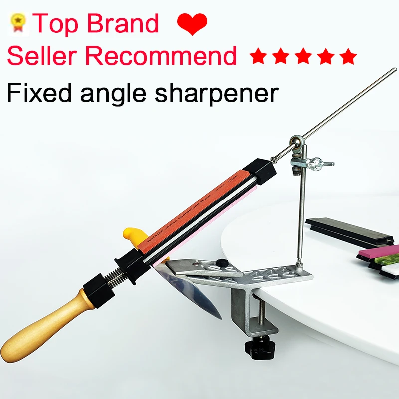 

Fixed angle sharpener professional kitchen knife sharpener Diamond Sharpening stone blade sharp Apex dege tools polishing stone