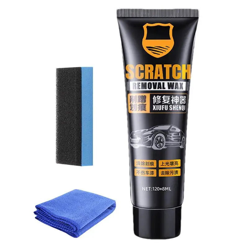Car Scratch Repair Wax Scratch And Swirl Remover Multi-purpose 128ml Wax For Deep Car Paint Scratch Repair For Paint Scratches