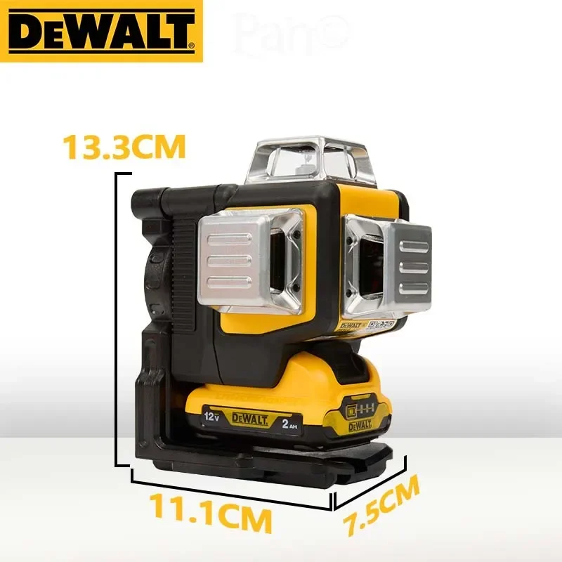 Laser Level Dewalt DW089LG 3 Sides*360 Degree Vertical Lines 12V Lithium Battery Horizontal Green Light Outdoor