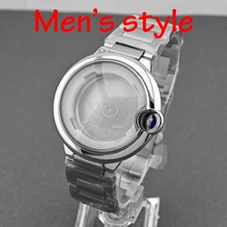 Couple - Style Stainless Steel Watch Case Set with Butterfly Clasp - NO LOGO (Men 1)