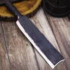 Veteran artistes forge multi-functional all Tang one heavy duty firewood knife outdoor logging knife home garden knife 4