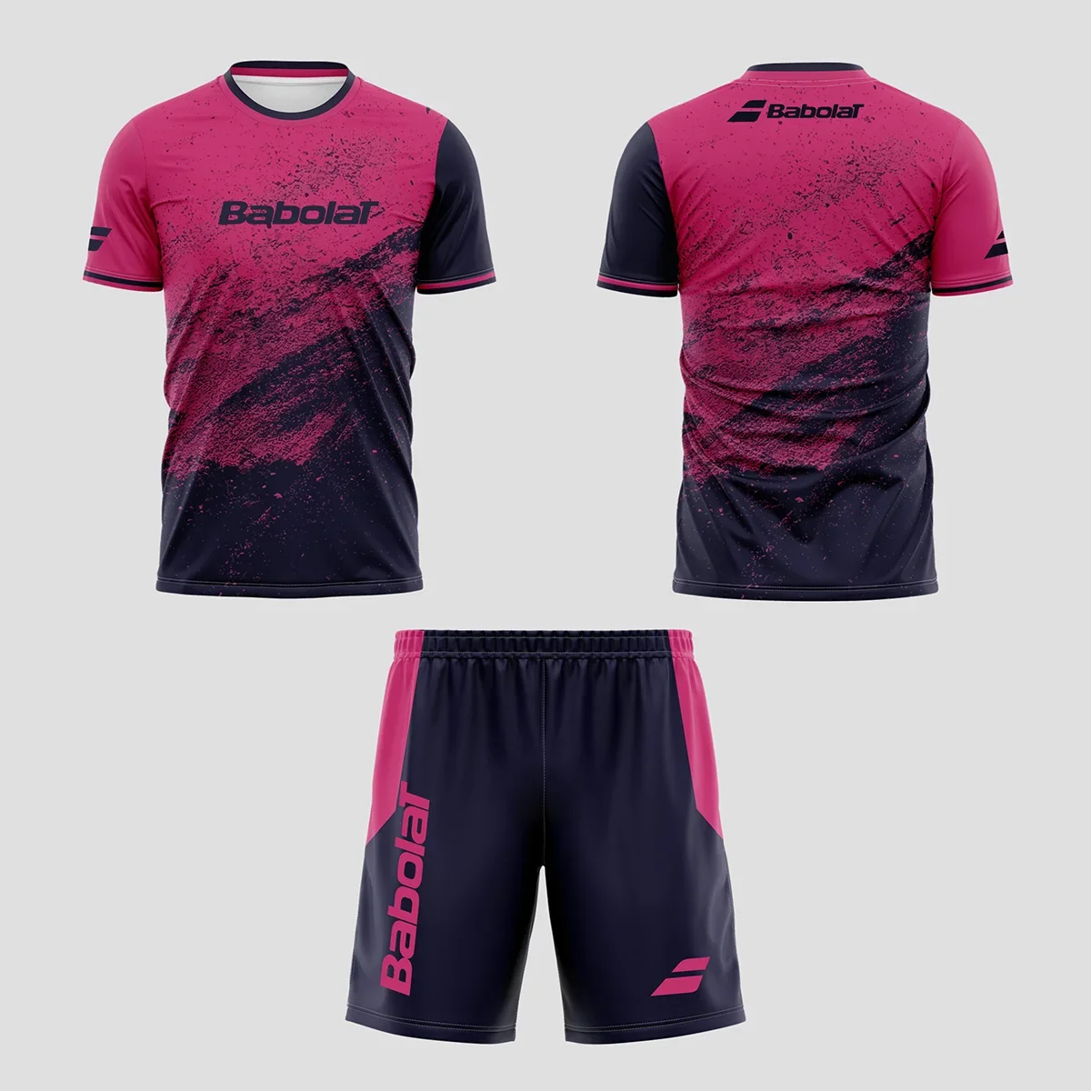 Summer Men's Short-sleeved T-shirt Drawstring Shorts 2-piece Tennis Basketball Badminton Sports Quick-drying Jersey Set sports suit sports set tracksuit set outdoor suit set shirt set shirt and shorts set hawaiian shirt and shorts set