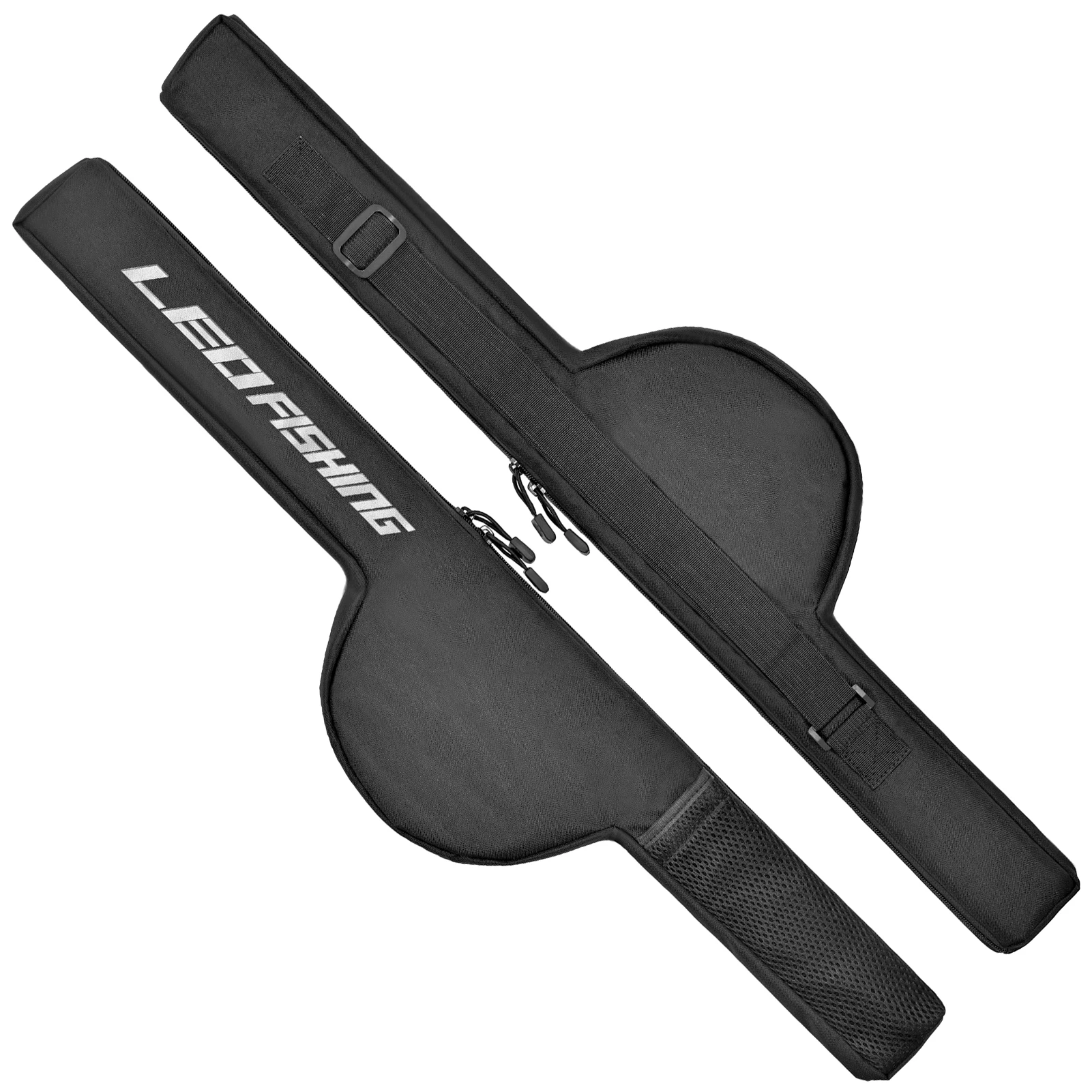 85cm/106cm/126cm Angelrute Rollen tasche Stange Schulter Aufbewahrung tasche tragbare Rute Tackle Werkzeug träger – Detail 23