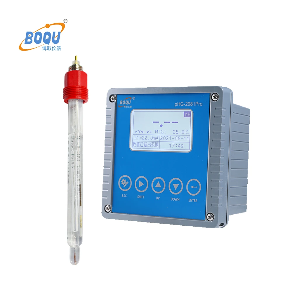 

BOQU PH5806 Compatible With A Wide Range Of Bioprocess Electrode Housings Opr And Ph Industrial Meter
