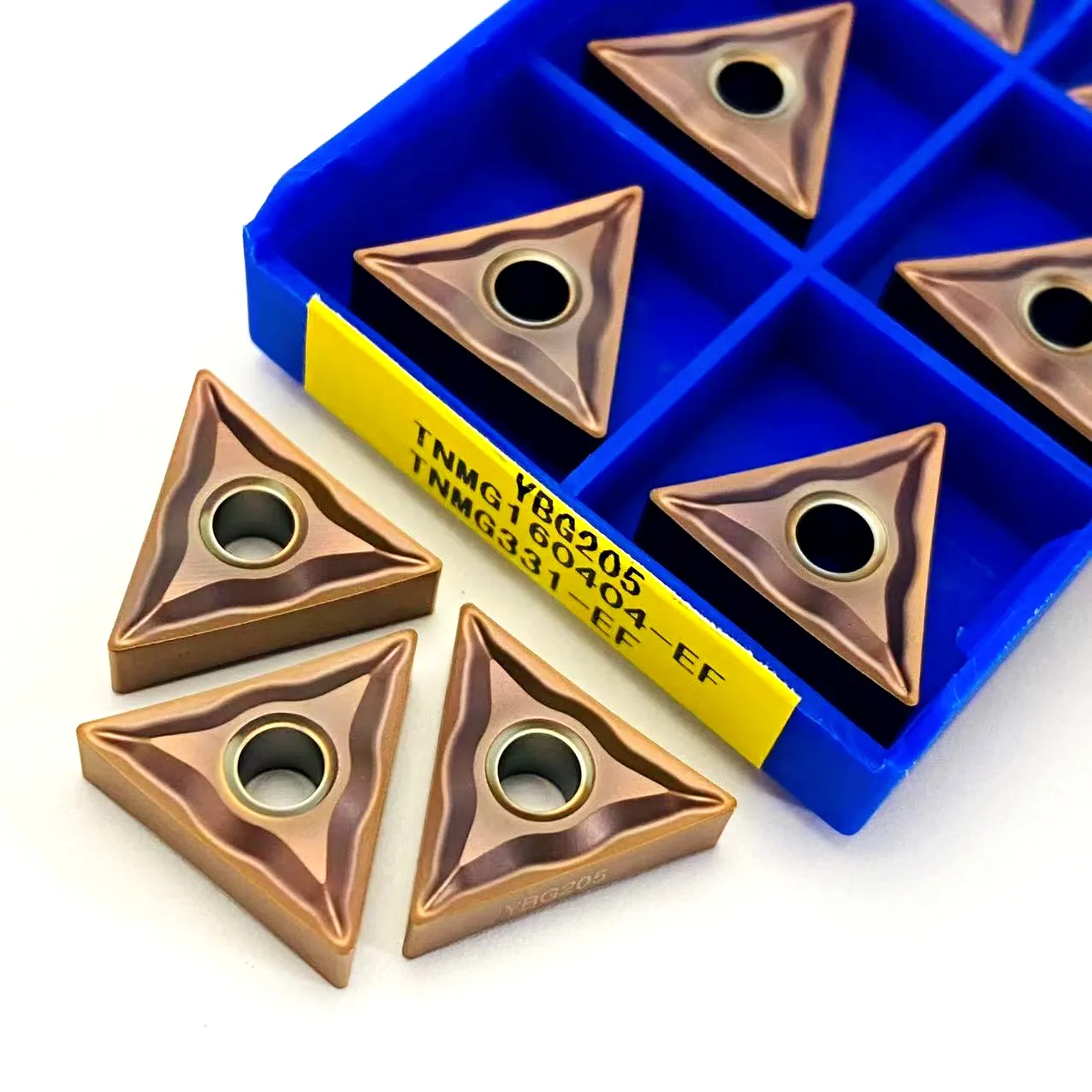 

TNMG160408-EF TNMG220404 TNMG220408 YBG205 Высококачественный жесткий сплав YBG205 = фотообработка: нержавеющая сталь.