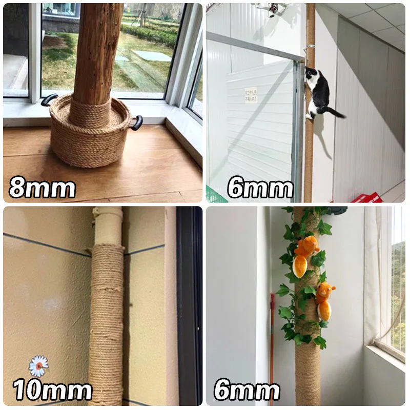 Natural Jute Burlap Rope Cord String For Weddings Belt Strap Floristry Party Gardening Decoration DIY Gift Packing jute rope