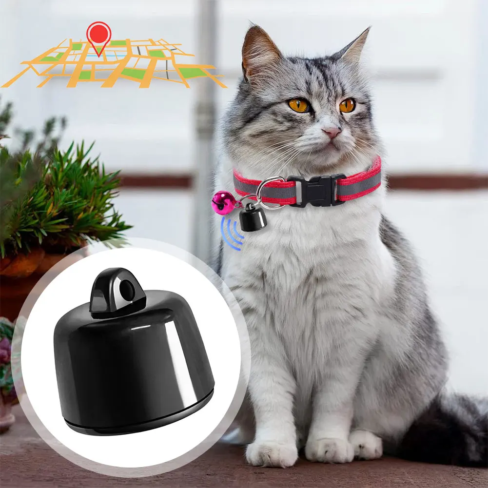 Pet Tracker with Adjustable Collar Dog Tracker Cat Tracker for Dogs and Cats