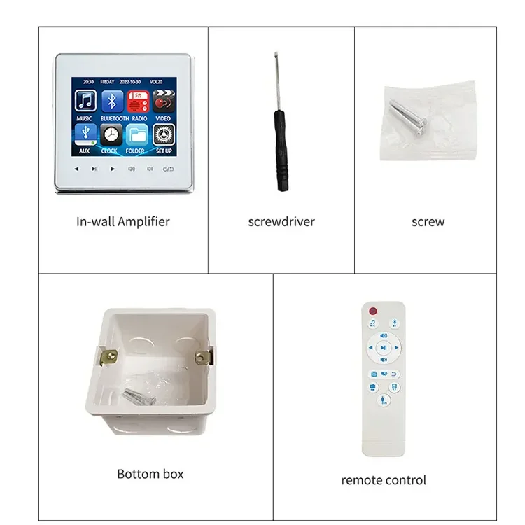 월 뮤직 패널 앰프, 블루투스 월 앰프, 86 뮤직 패널, 86 MP3 플레이어, 86 블루투스 플레이어