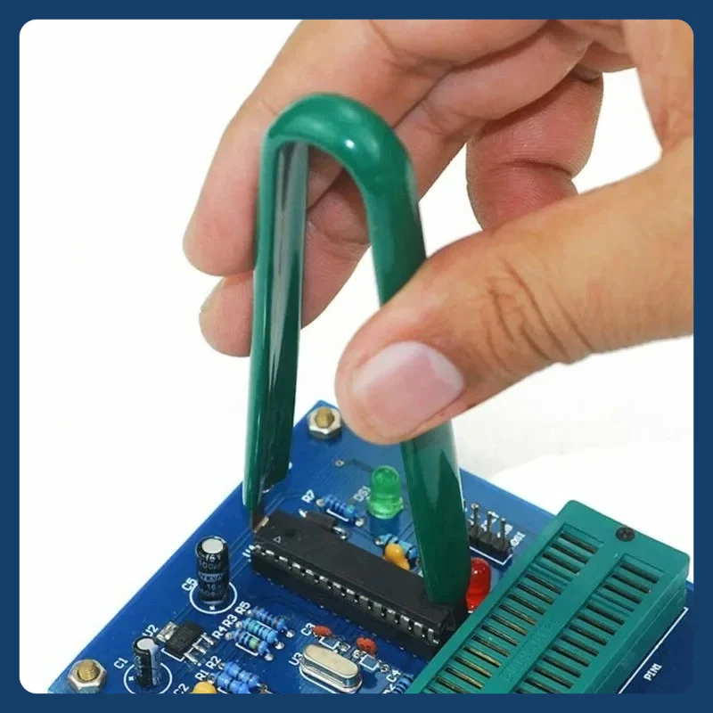 U Tipi IC Çip Çıkarma Makinesi Klipsi ROM Çıkarma Sökücü Tamir Aleti Dip Inkapsülasyon Anti-Statik Çıkarma