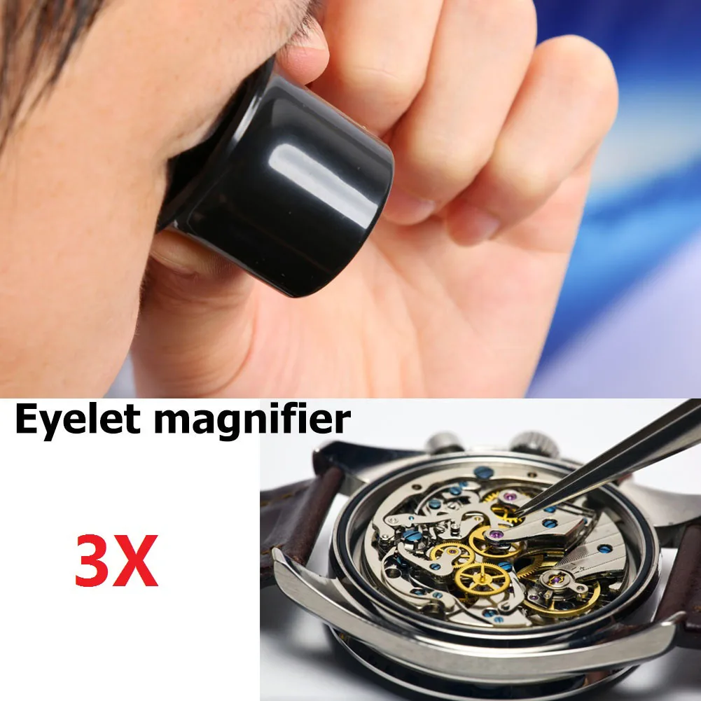 20X/10X Jewelers Eye Loupe Loop Magnifier Magnifying Glass for Watchmakers  Repair Eye Loupe Glass Jewelry Tools - AliExpress