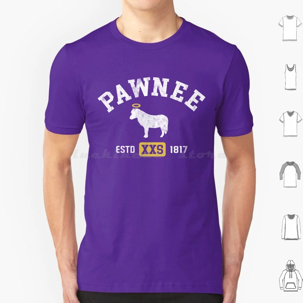 Pawnee Estd 1817 Xxs (Parchi E Rec ) T Shirt Big Size 100% Cotone Pawnee Parks And Rec Parks Rec Parks Lil Angel Xxs Chrysler