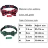 Dog Collar with Bow tie,Christmas Plaid Snowflake Dog Collar with Adjustable Buckle Suitable for Small Large Dogs Cats Pets 2