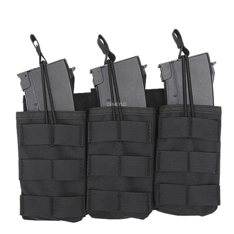 Molle System Double Open Top M4 Magazine Pouch Airsoft Tactical AK AR