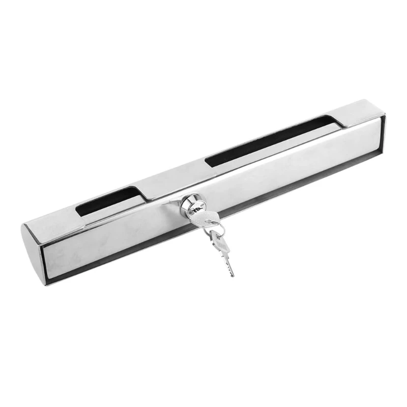 

G99F Marine Outboard Motor Lock with 2 Keys Outboard Engine Stainless Steel Anti Theft Device Lock for Yacht/Boat/Speedboat