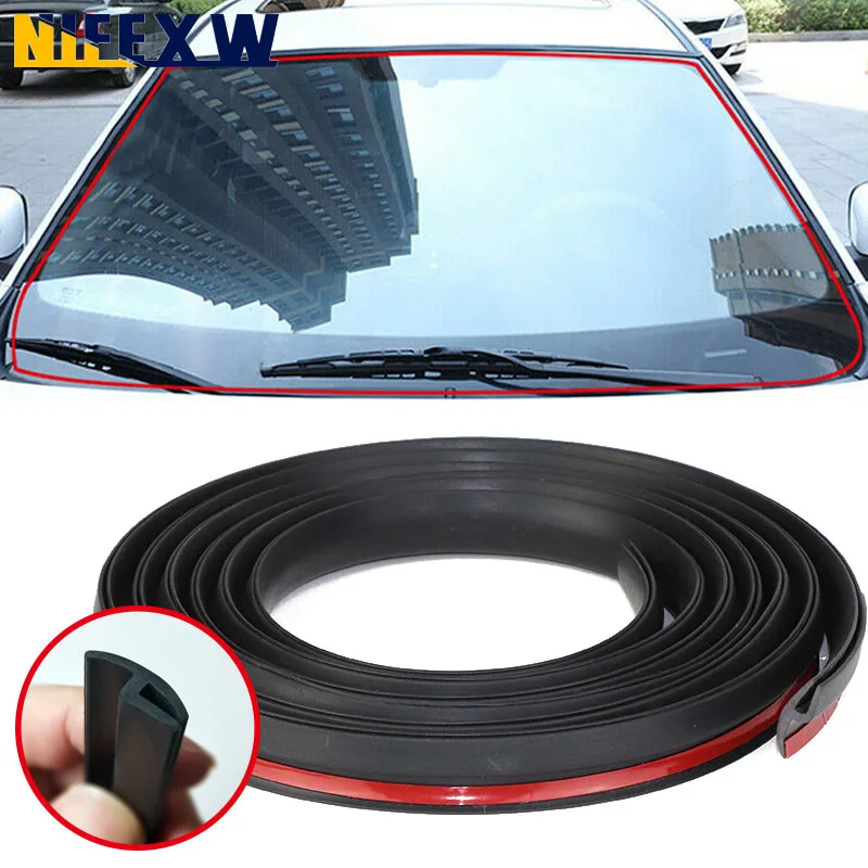 Joint En Caoutchouc Pour Pare-brise Citroën C4 C3 C5 - Bande D'étanchéité Anti-fuites Et Anti-bruit - 8