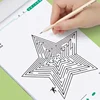 Children's Concentration Maze Training Book Student Thinking Development Attention Game Puzzle Intelligence Development Toys 5