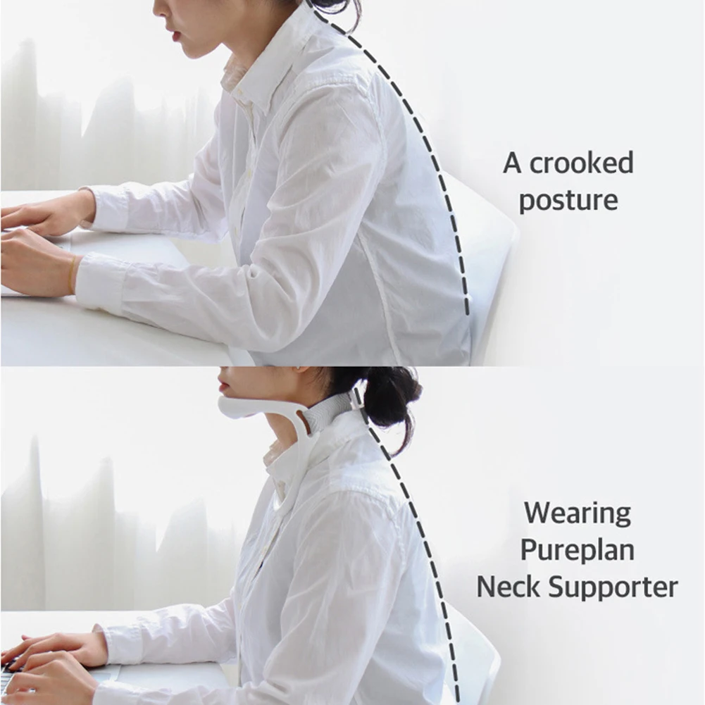 Neck Brace Support Posture Improve Pain Caused Bowing health store