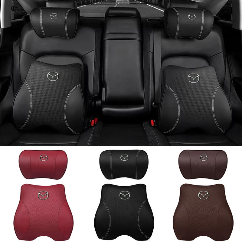 Интерьер автомобиля флисовая подушка для Mazda CX5 CX3 CX9 CX7 CX6 6 Protege Axela RX7 MX5 Atenza