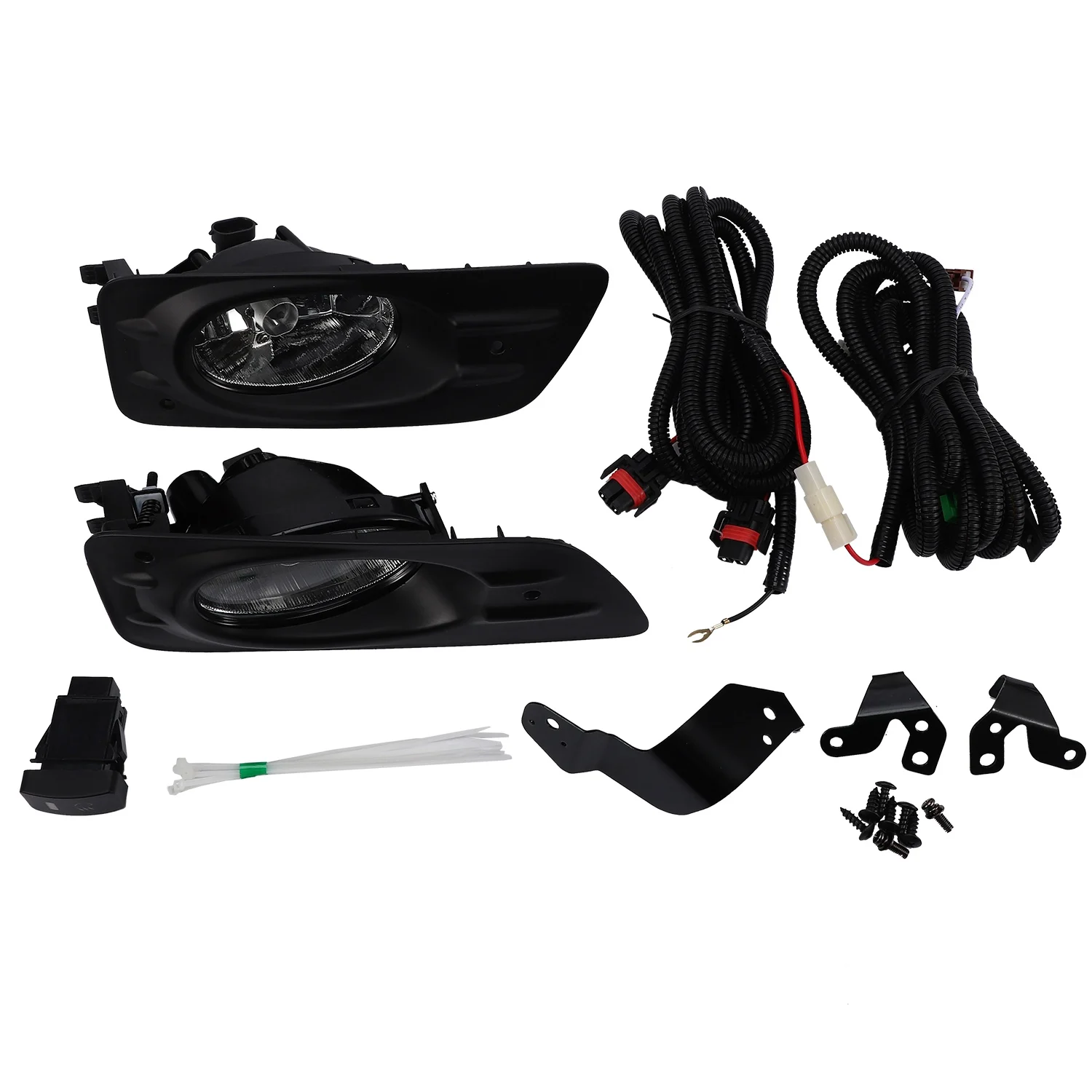 

Противотуманная фара на бампер 55 Вт с выключателем в сборе/1 комплект, подходит для Honda Accord Sedan 2006