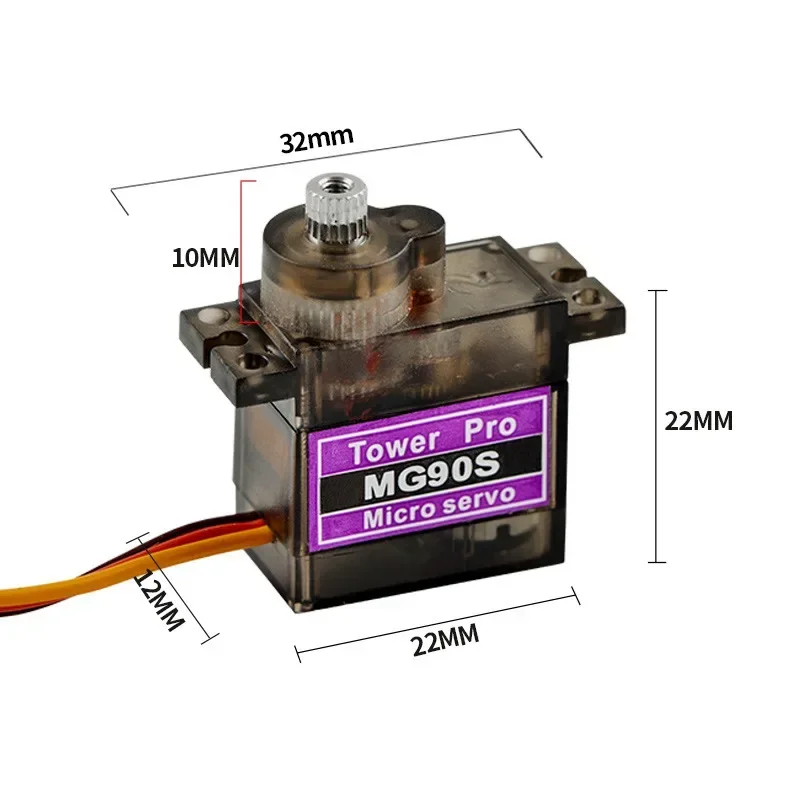 Enhanced Micro Digital Servo Motor for RC Aircraft and DIY Projects