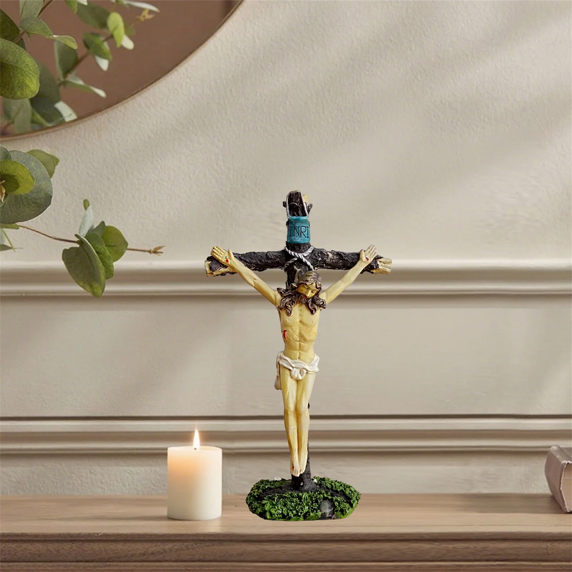Resin Jesus Crucifix Statue 1