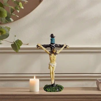 Resin Jesus Crucifix Statue 1