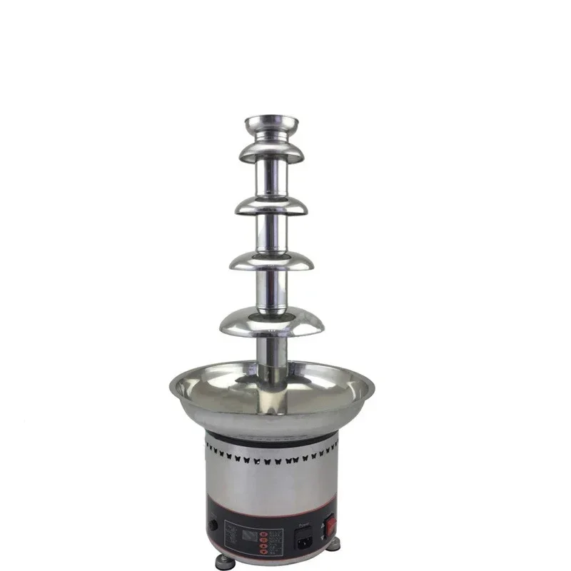 Chocolate fountain five-layer creative design Chocolate melting and heating hot pot machine waterfall hot pot 110V/220V 5