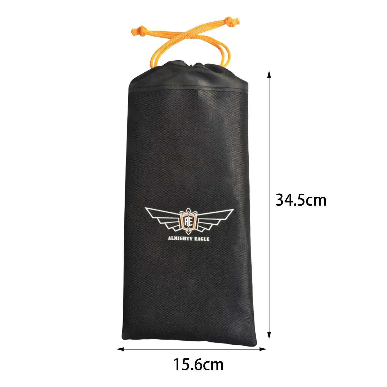 Tent Stakes Bag Container Portable Large Capacity Tote Bag Pockets Oxford Cloth Ground Nail Pouch for Home Tent Camping Picnic