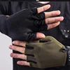Tactical Gloves Summer Men's Lightweight Breathable Outdoor Cycling Fishing Sports Non-Slip Women Full Finger Glove Half Finger 4
