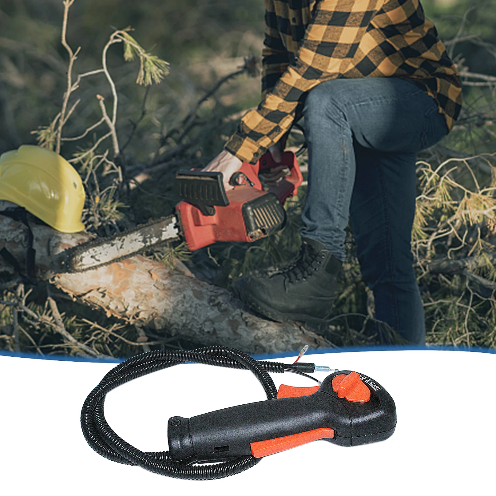 Throttle Control Cable Switch Handlebar For Stihl FS120 FS200 FS250 FS120R FS200R FS250R FS350 BT121 SP200 Trimmer Brush Cutter 5