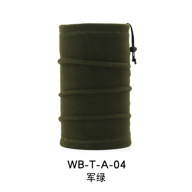 Fleece Neck Buff Male Bandana Winter Windproof Scarves Soft Cycling Hiking Half Mask Neck Warmer Gaiter Snowboard Bandana Ski ArmyGreen