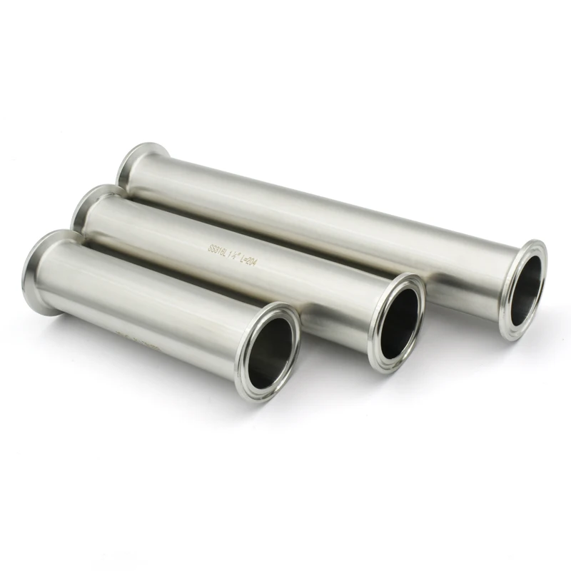 Stainless Steel Tube 304/316 Sanitary Stainless Steel Pipe Fitting 19-102mm Outer Diameter