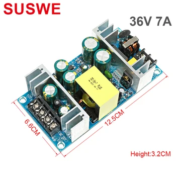 90-260VAC DC 36V 7A แหล่งจ่ายไฟโมดูลแหล่งจ่ายไฟโมดูลบอร์ดสวิทช์ AC-DC Power Supply Board 1