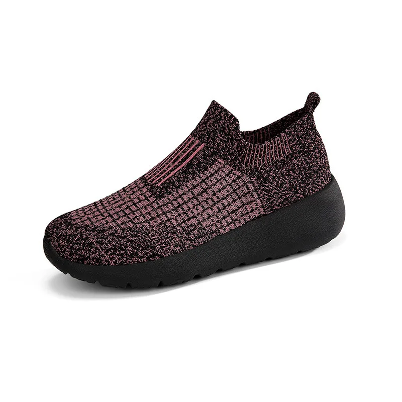 2023 Couple Big Size Mesh Breathable Casual Flats Chaussure Femme Sport Platform Ladies Trainers Shoes For Women Zapatos Mujer