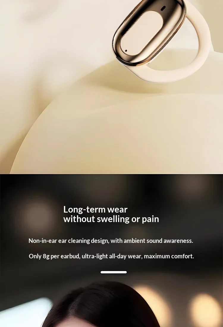 Wireless Bluetooth Earbuds Long Battery Life Noise Cancelling_voghion.com