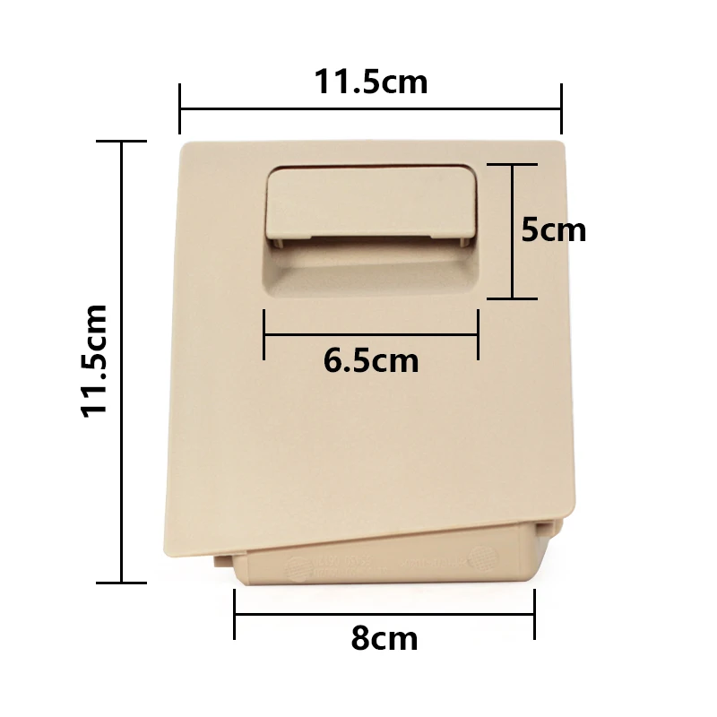Car Interior Dashboard Lower Left Storage Box Driving License Side Coin Box Glove For Toyota Camry 8th car console storage box