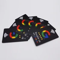 5pcs Google Reviews NFC Cards Boost Your Reviews PVC Material Durable 2