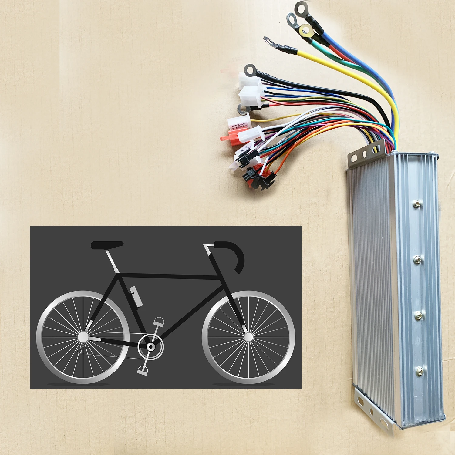 High-Power Dual-Mode E-Bike Controller – 45A 18-MOSFET for Electric Scooters and Bikes