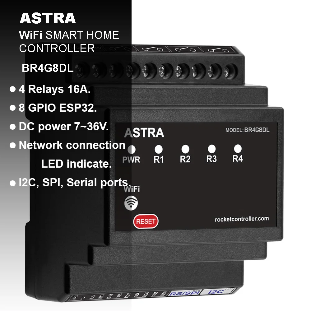ตัวเลือกสินค้า ตัวควบคุมสมาร์ทโฮม WiFi & Bluetooth ESP32