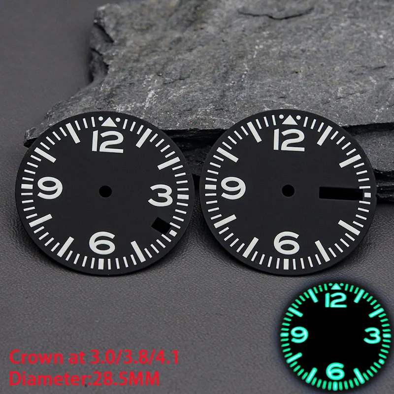 Quadrante Dell'Orologio Da 28.5Mm Logo Del Marchio Personalizzato Fit Seiko Skx007 6105 Skx009 Srpd Tonno Monster Turtle Orologio Da Uomo Seiko 7 S26 