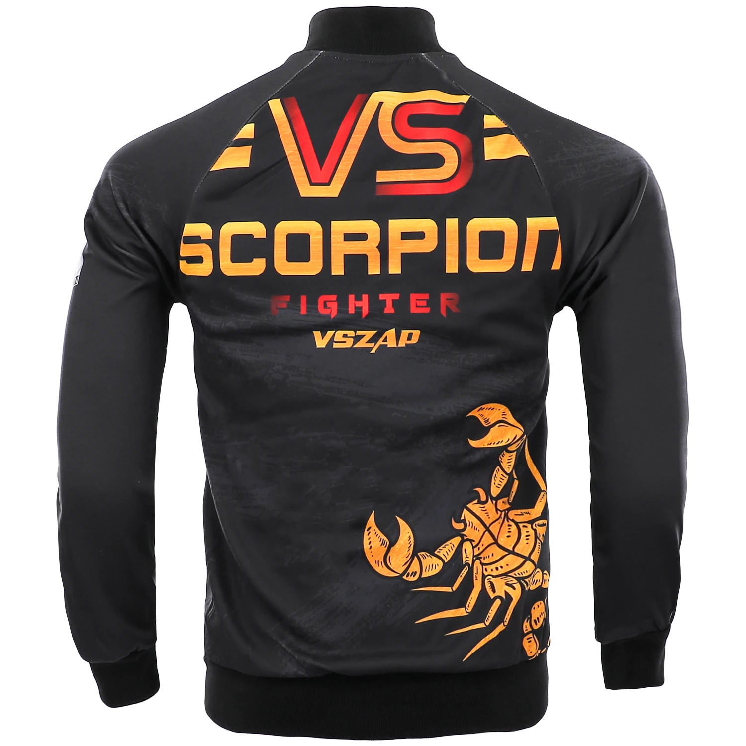 VSZAP zipper Scorpio jacket MMA fighting Muay Thai training Wushu jujitsu fitness jiujitsu leisure fishing bike set