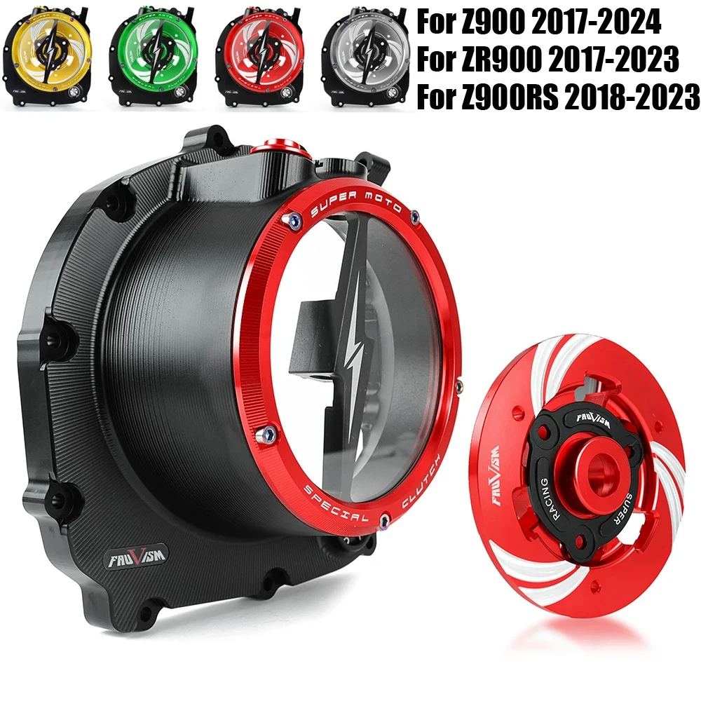 

Прозрачная крышка сцепления для Kawasaki Z900 ZR900 Z900RS 2018 - 2023 2019 2020 2021 2022 для Kawasaki Z 900 RS ZR 900