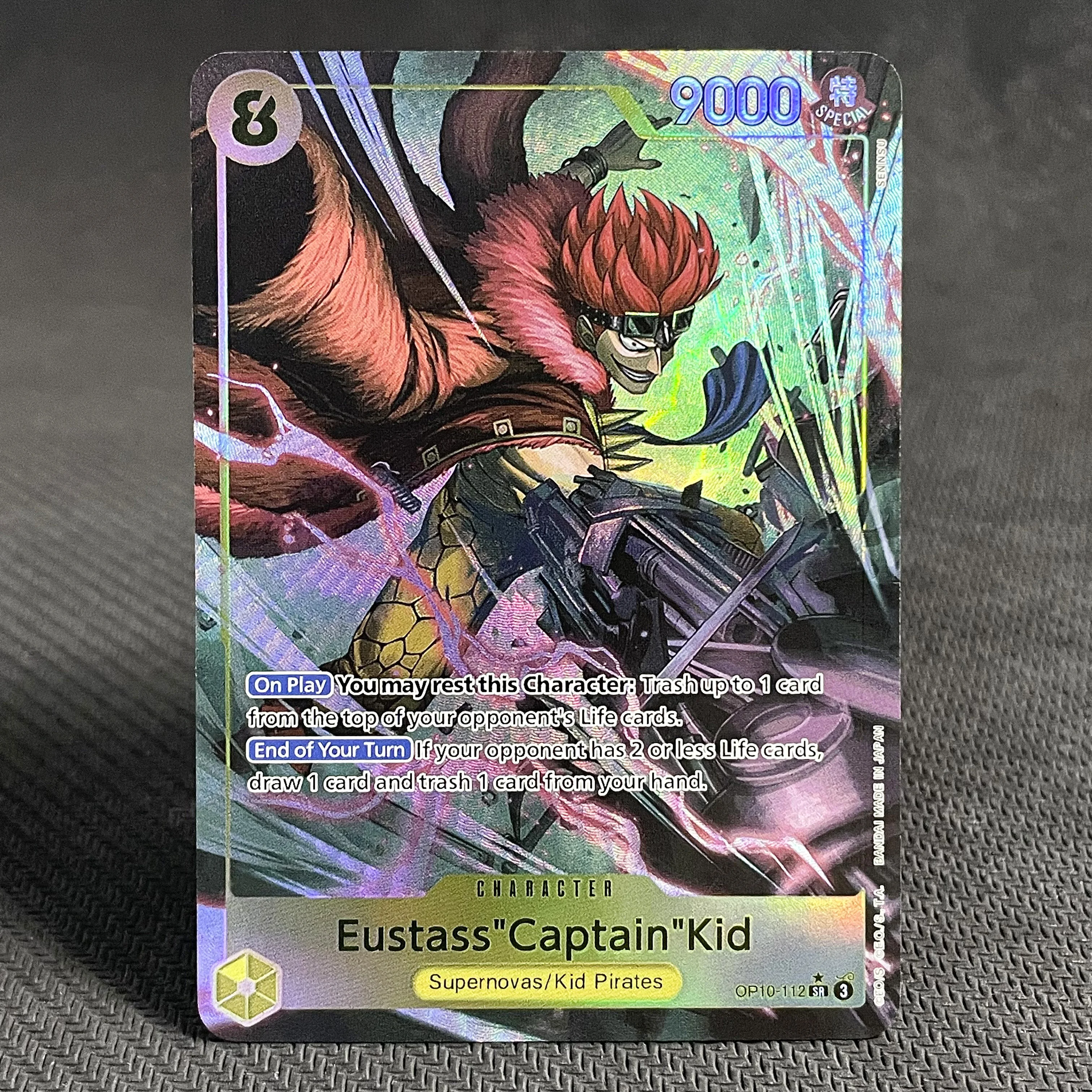 Anime One Piece Card Monkey-D-Luffy Manga Parallel OP-05 Charlotte