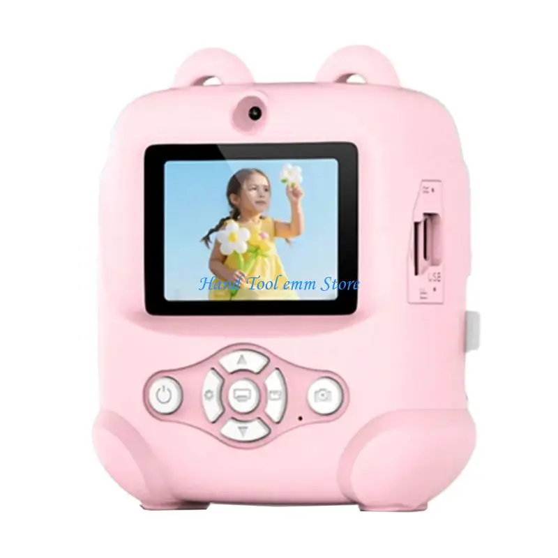 H37F 독립적인 플레이를 위해 큰 제어 기능과 번거로움이 적은 인쇄 기능을 갖춘 어린이를 위한 사용자 친화적인 즉시 카메라 비디오