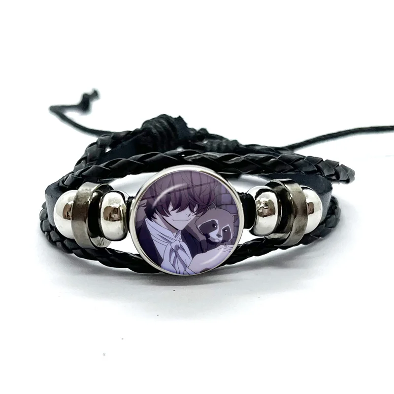 Anime Bungo Stray Dogs Fyodor Fan Art Bracelets Art Multilayer Braided Bracelets Bangles Handmade Jewelry Gifts 4