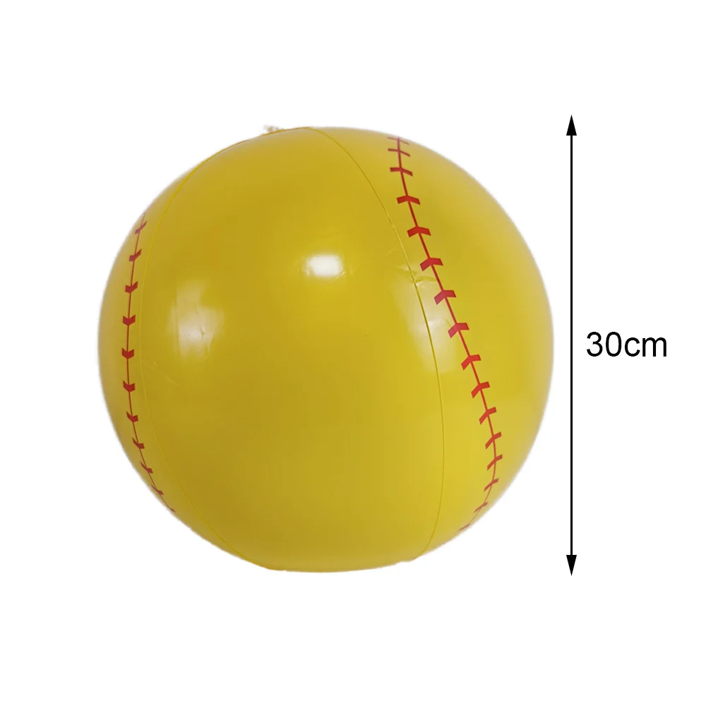 Yellow baseball