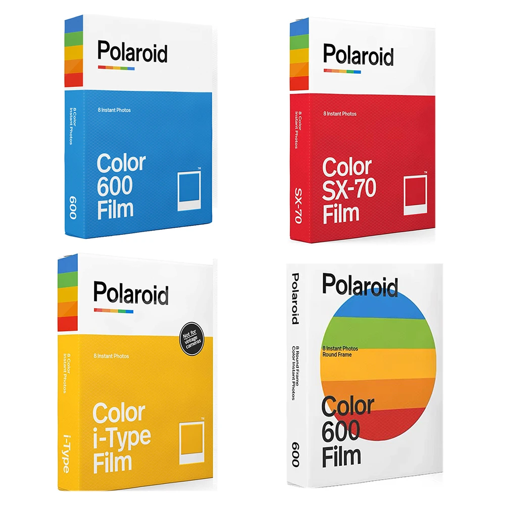 Cokes blad scheuren Polaroid Photo Paper Polaroid 600 Color Film/i-type Color Film/sx-70 Color  Film For Onestep2/onestep+/i-type/sx-70 Photo Printer - Printer Ribbons -  AliExpress