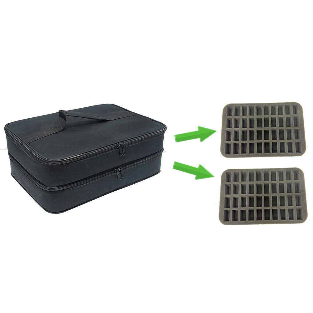 Durable Shockproof Tool Storage Case with Zipper Closure