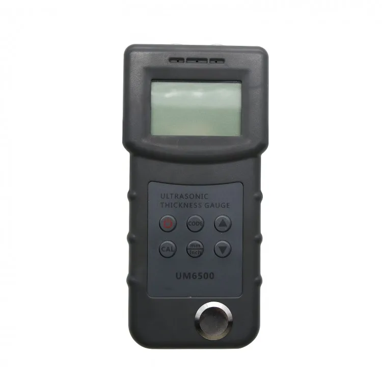 UM6500 Portable Handheld Digital LCD Ultrasonic Thickness Gauge Tester Meter
