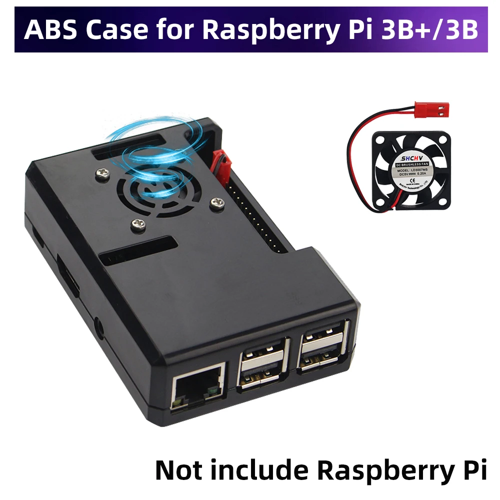 Raspberry Pi 3 Case Box Fan | Raspberry Pi 3 Enclosure Fan - Raspberry Pi 3 B - Aliexpress